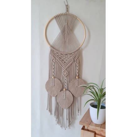 Hiasan Dinding Macrame / Hiasan Dinding Macrame  Aesthetic / Hiasan Dinding Macrame Gantung / Macram
