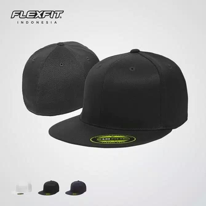 Topi Original Flexfit 6210 Premium 210 Fitted Snapback