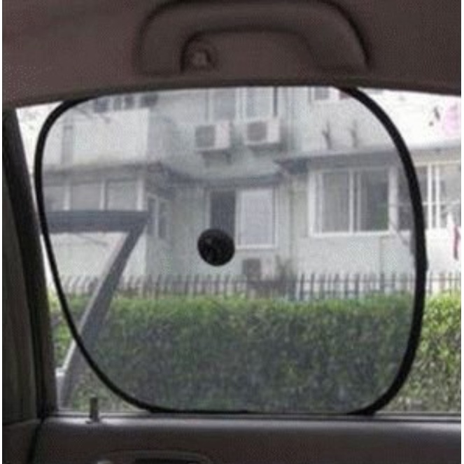 SUNSHIELD NILON PELINDUNG ANTI PANAS KACA MOBIL SUN SHADE 1pc