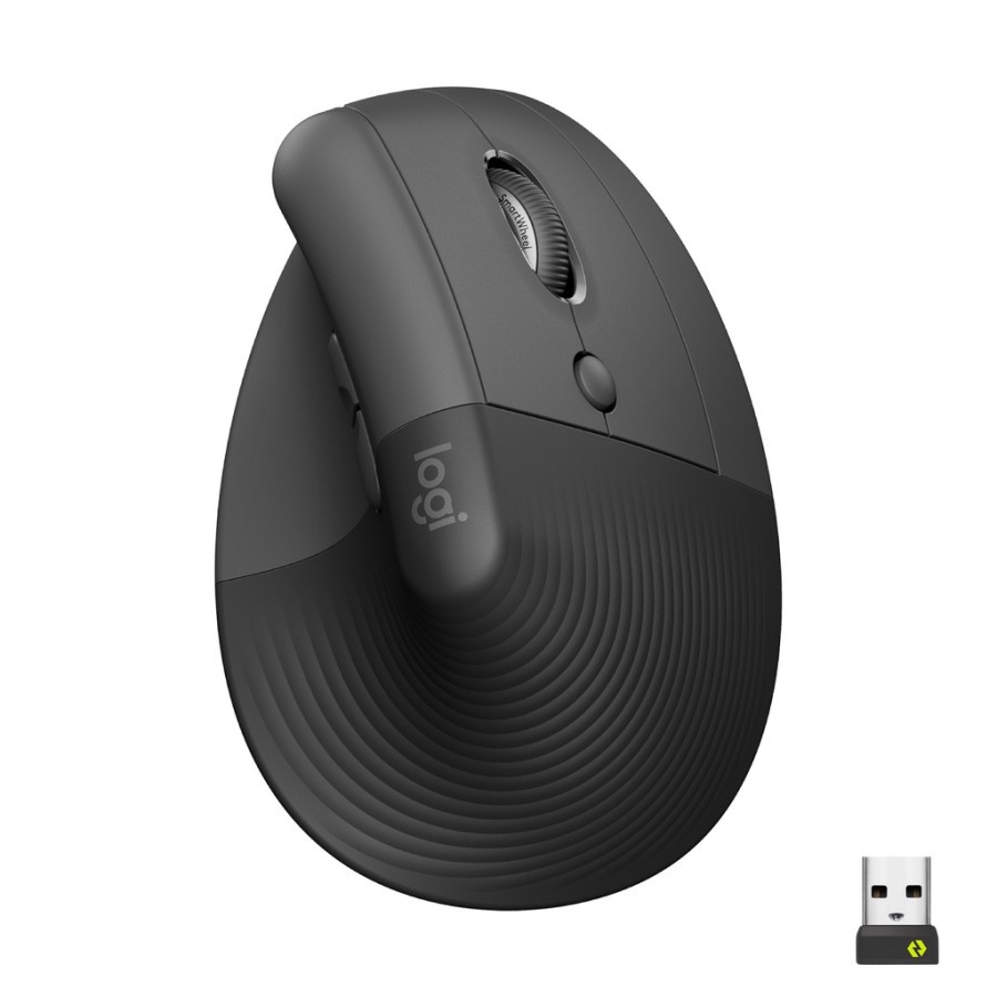 Mouse Logitech LIFT - Ergonomic Vertical Wireless Bluetooth Silent