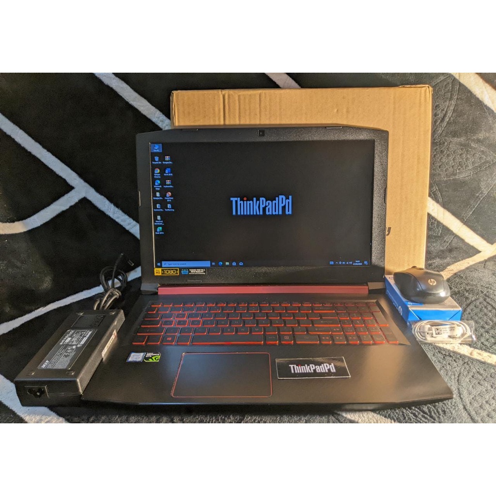 Laptop Gaming Acer Predator Nitro 5 Core i5 8300H GTX 1050 Mulus