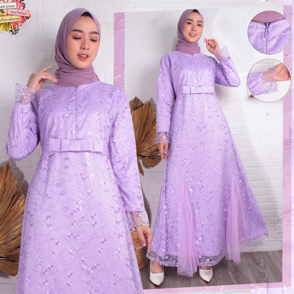 GAMIS LEBARAN / DRESS LEBARAN / MAXI DRESS / MAXI ANGEL
