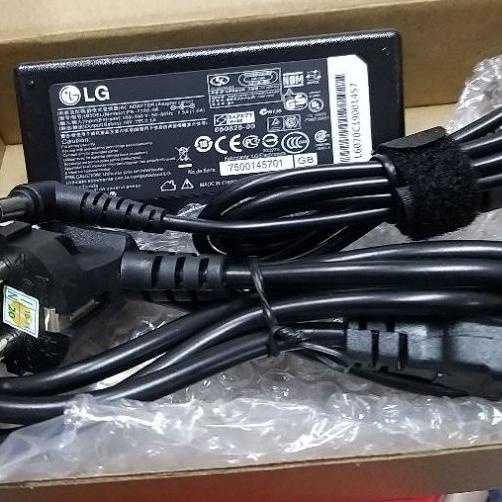 ✷ ORIGINAL ADAPTOR TV LG 22 - 24 inch 19V 2.1A(5.5*3.0)JARUM ♨