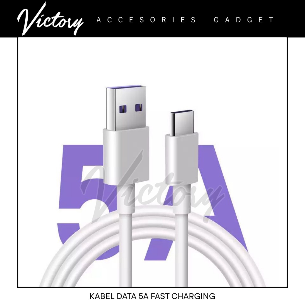 VICTORY KABEL DATA 5A FAST CHARGING VOOC SUPER CHARGE ORIGINAL