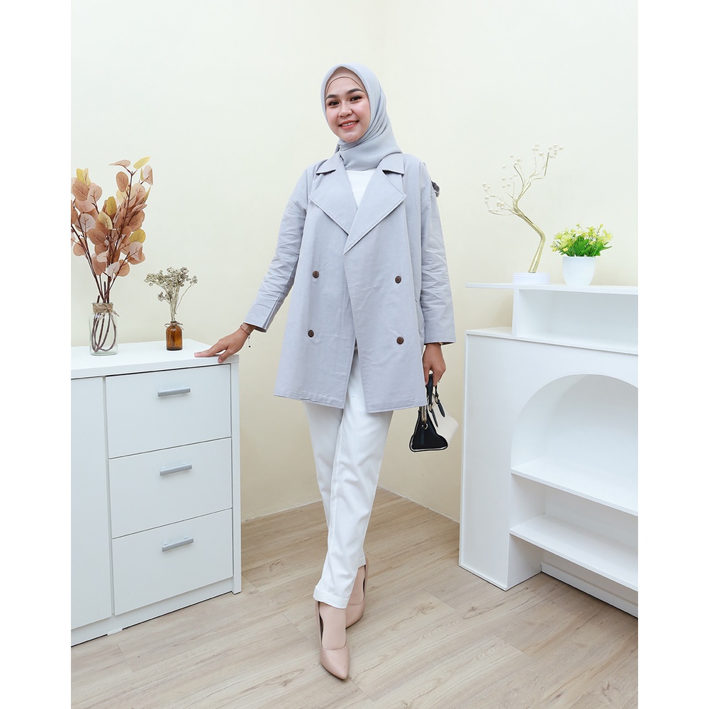 KARIN Blazer - Pakaiana Wanita Terbaru by Hijab Mamah icis