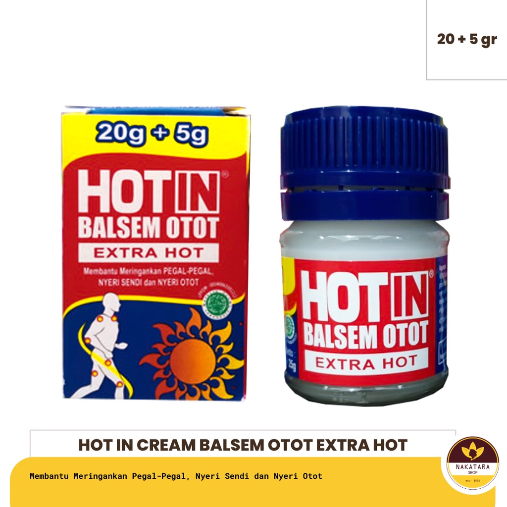 HOT IN CREAM BALSEM OTOT EXTRA HOT