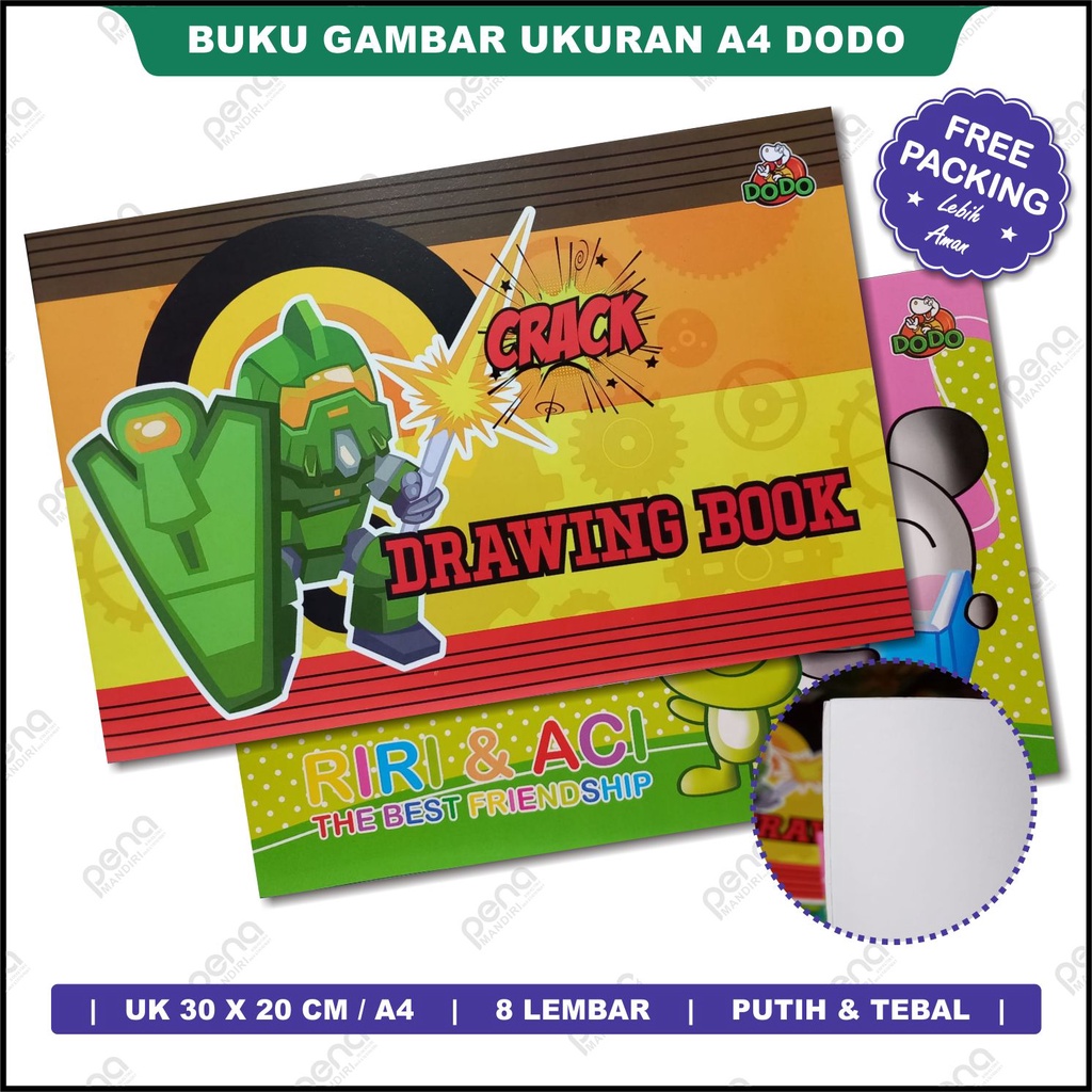 Buku Gambar A4 Dodo