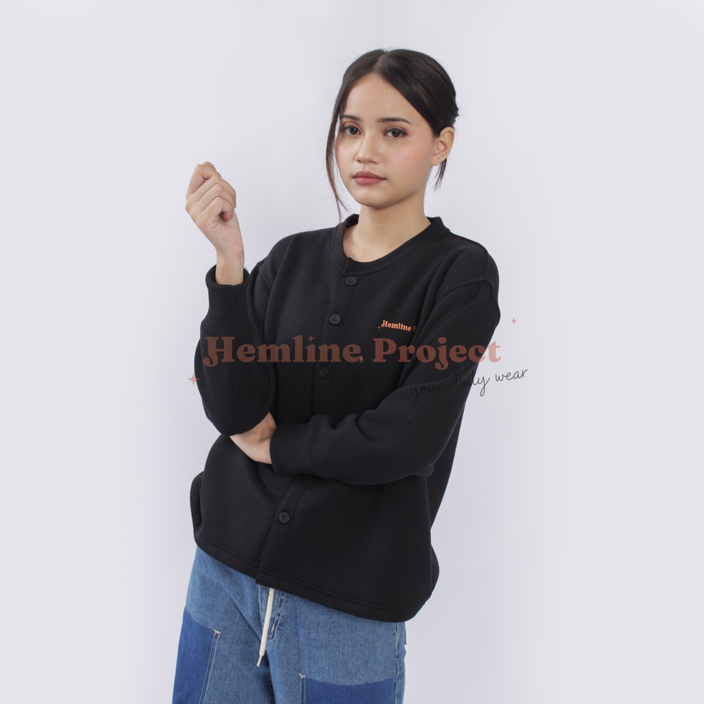 IMARA Cardigan Sweater - Black