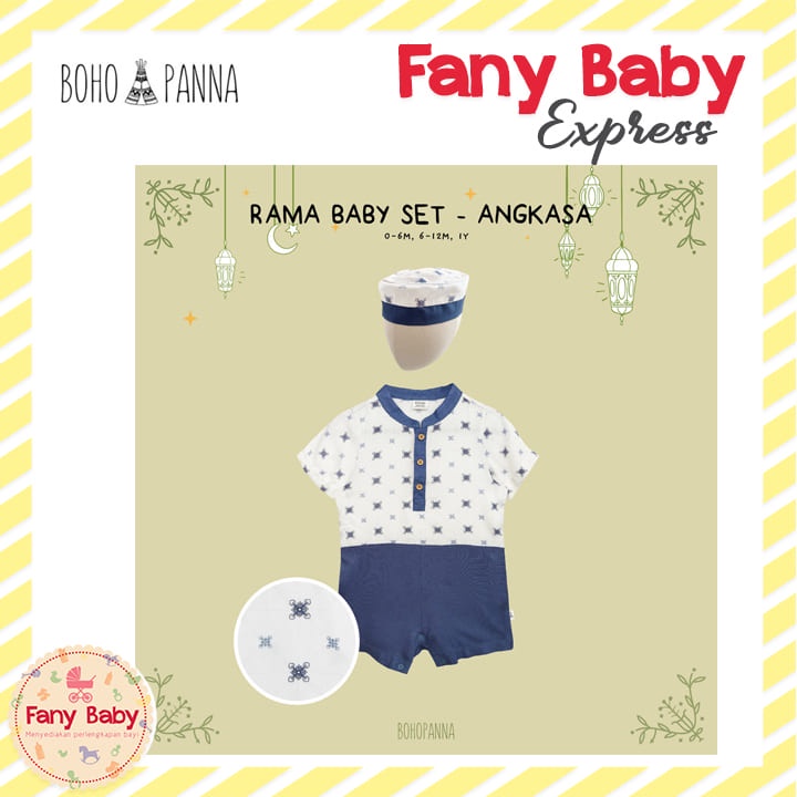 BOHOPANNA - RAYA COLLECTION - RAMA BABY SET