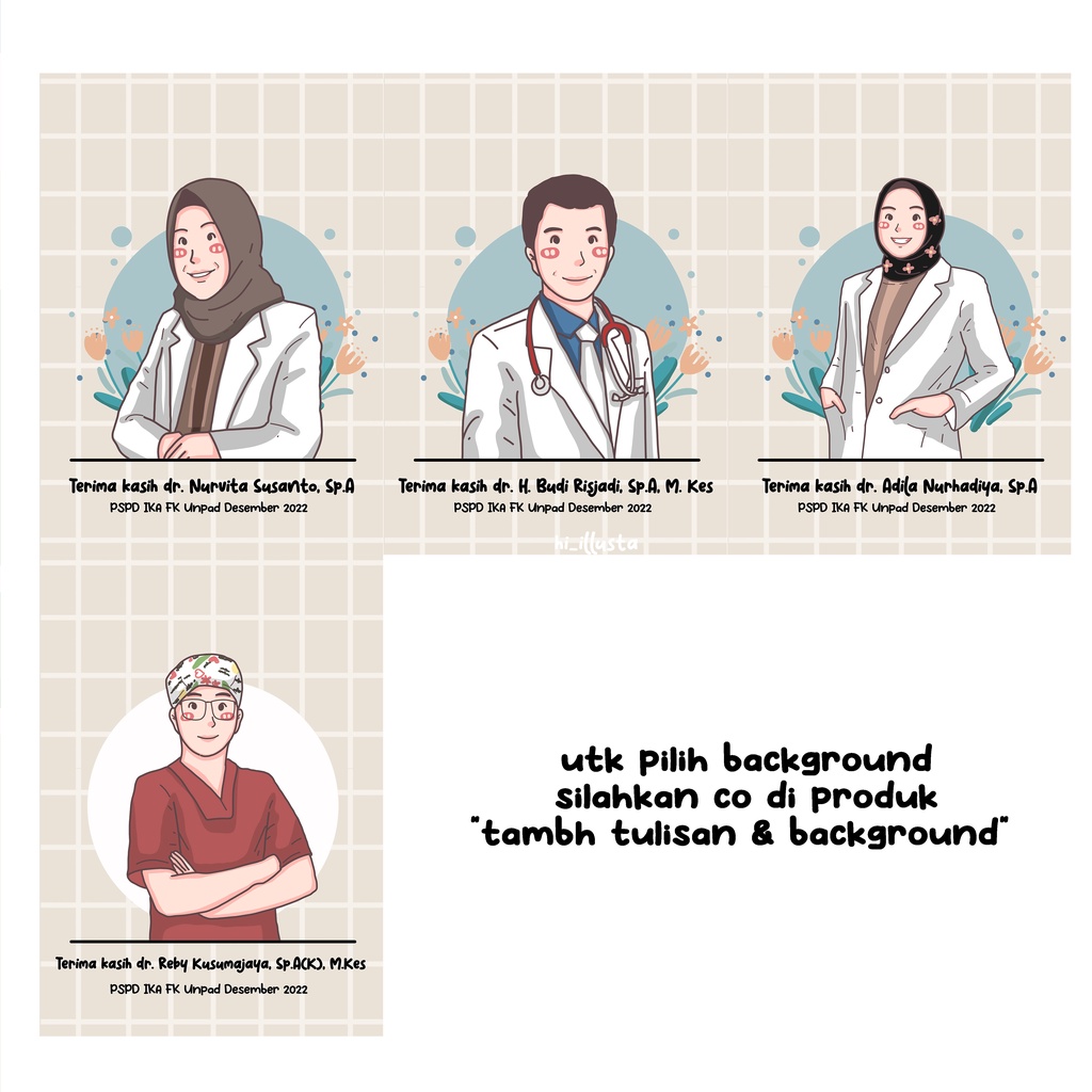 ilustrasi digital jadi 1 hari ilustrasi lucu cute kado foto edit foto gift