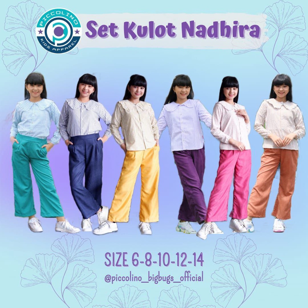 Set Kulot Nadhira Junior by Piccolino