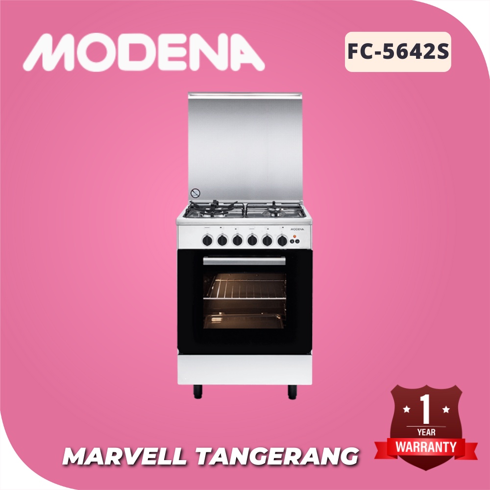FREE STANDING GAS COOKER MODENA FC-5642S Kompor 4 Tungku