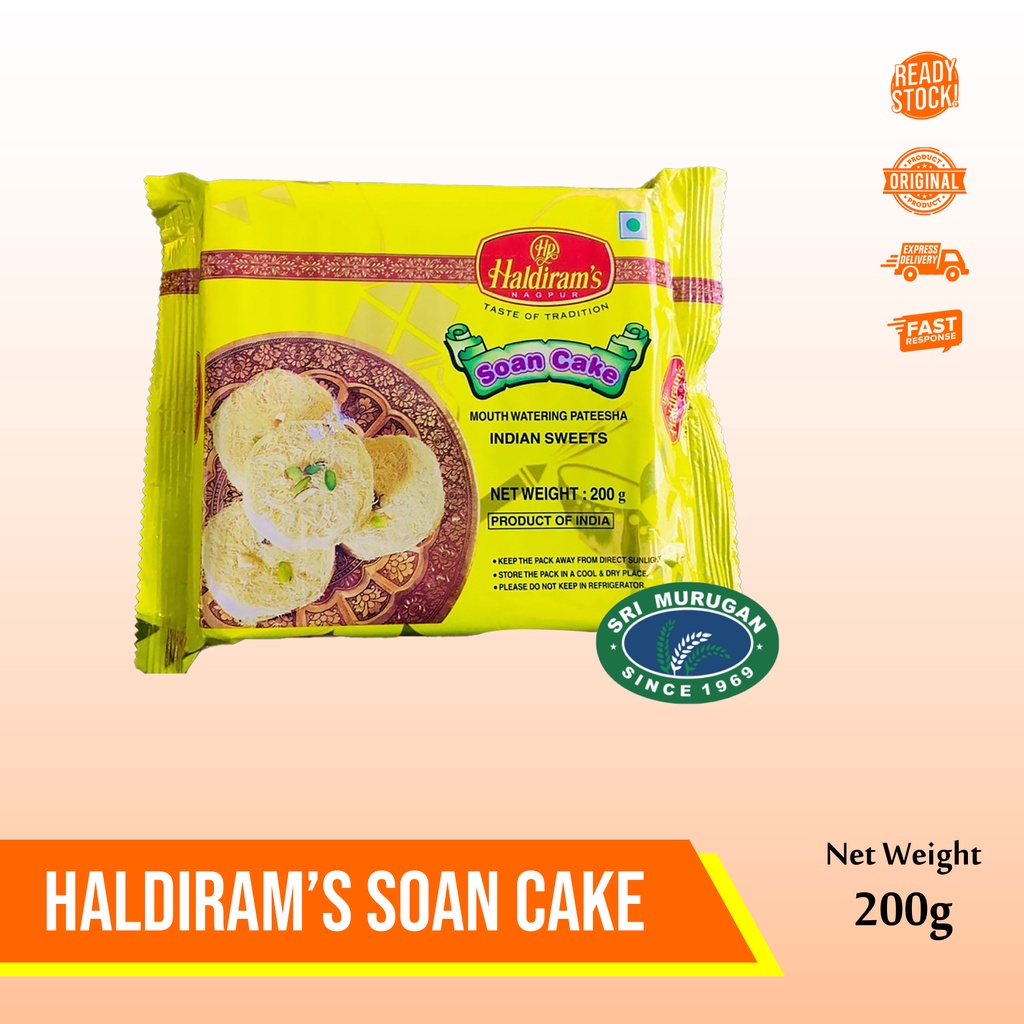 

HALDIRAM'S SOAN CAKE 200g