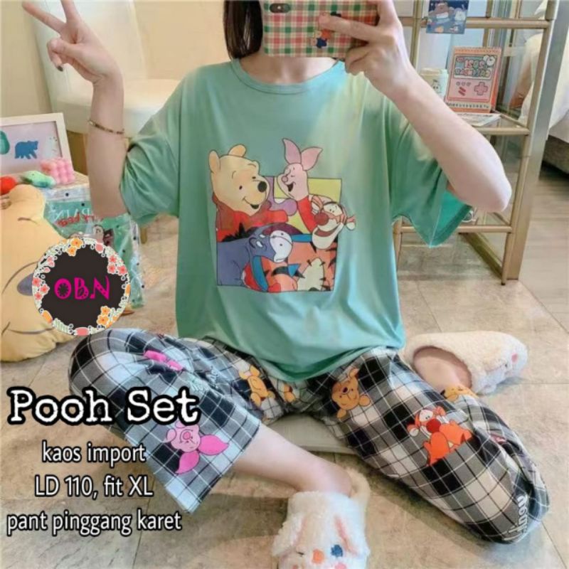 piyama winnie the pooh