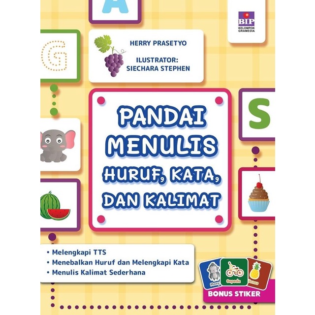 

Pandai Menulis Huruf, Kata, Dan Kalimat