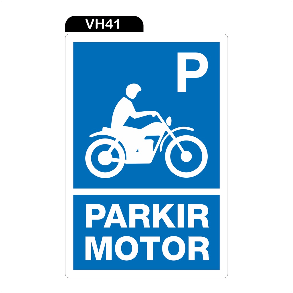 

RAMBU PARKIR MOTOR DAN SEPEDA 40x60 CM