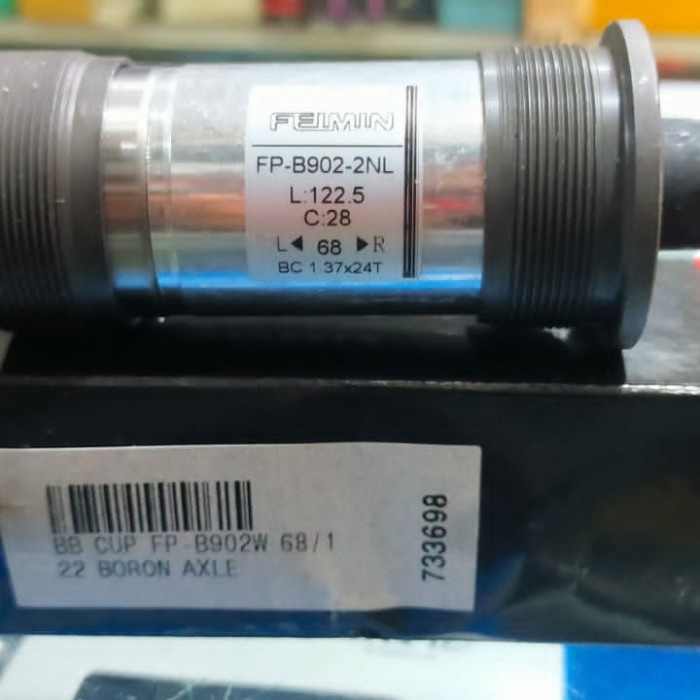 :=:=:=:=] BB Bottom Bracket Bearing As Tengah Sepeda Polygon 122 mm MTB Balap