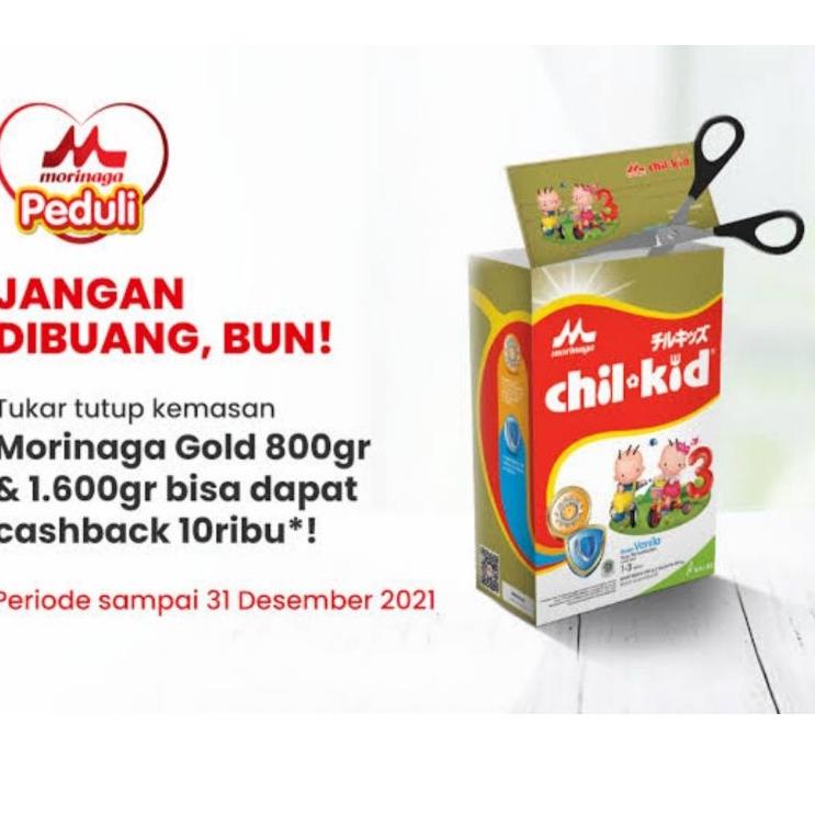 

>XG34448< Chilkid Chilschool 1600 gr Morinaga peduli