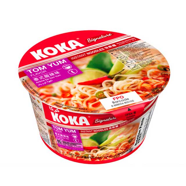 

KOKA TOMYAM BOWL NOODLE 90GR