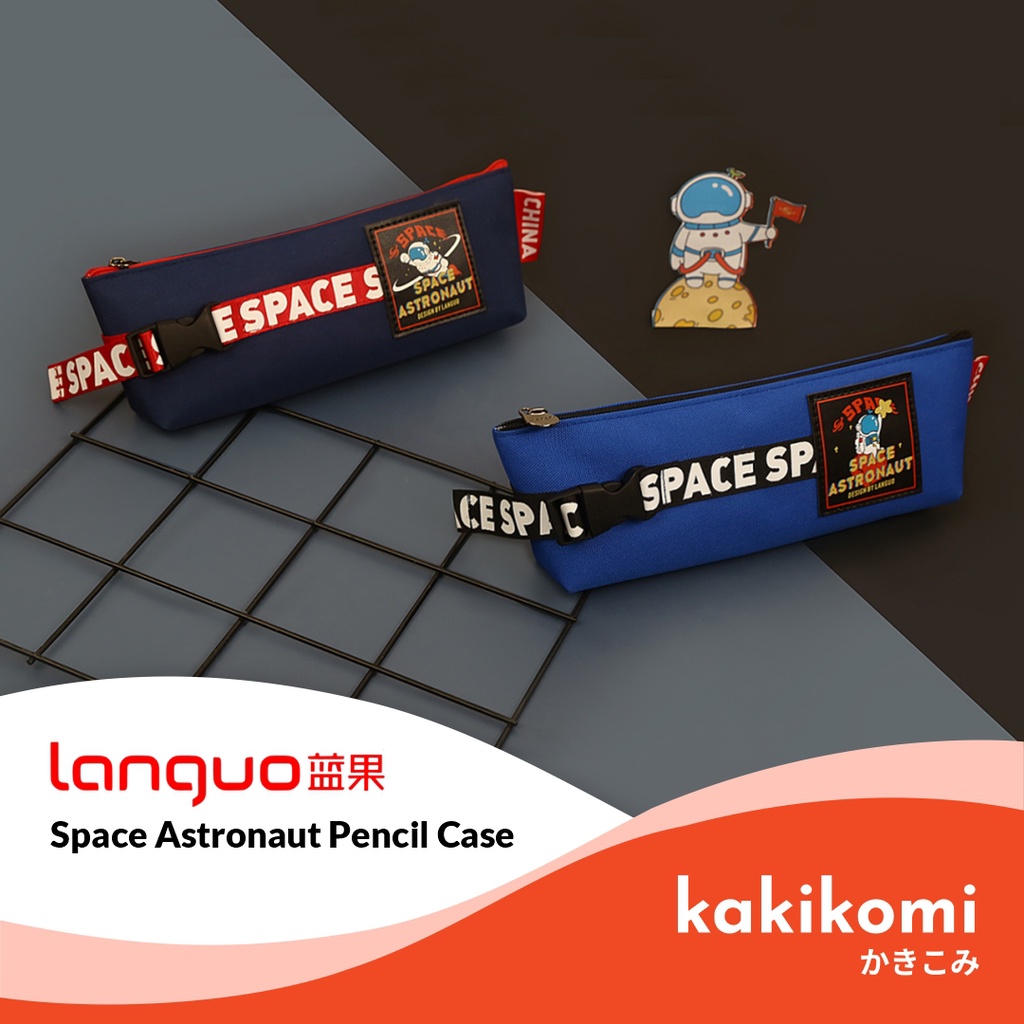 

Tempat Pensil Anak Laki Laki Languo Space Astronaut Series Pencil Case Karakter Lucu