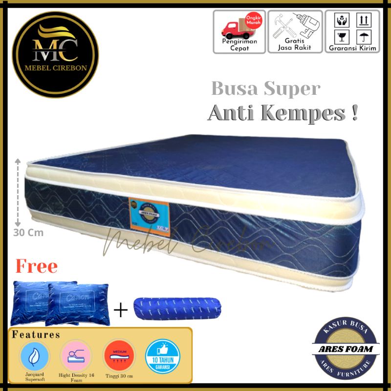 Kasur Busa Ukuran 160x200 No.2 Tinggi 30cm Busa Murah 90 120 140 160 180 Cirebon Brebes Tegal Pemala