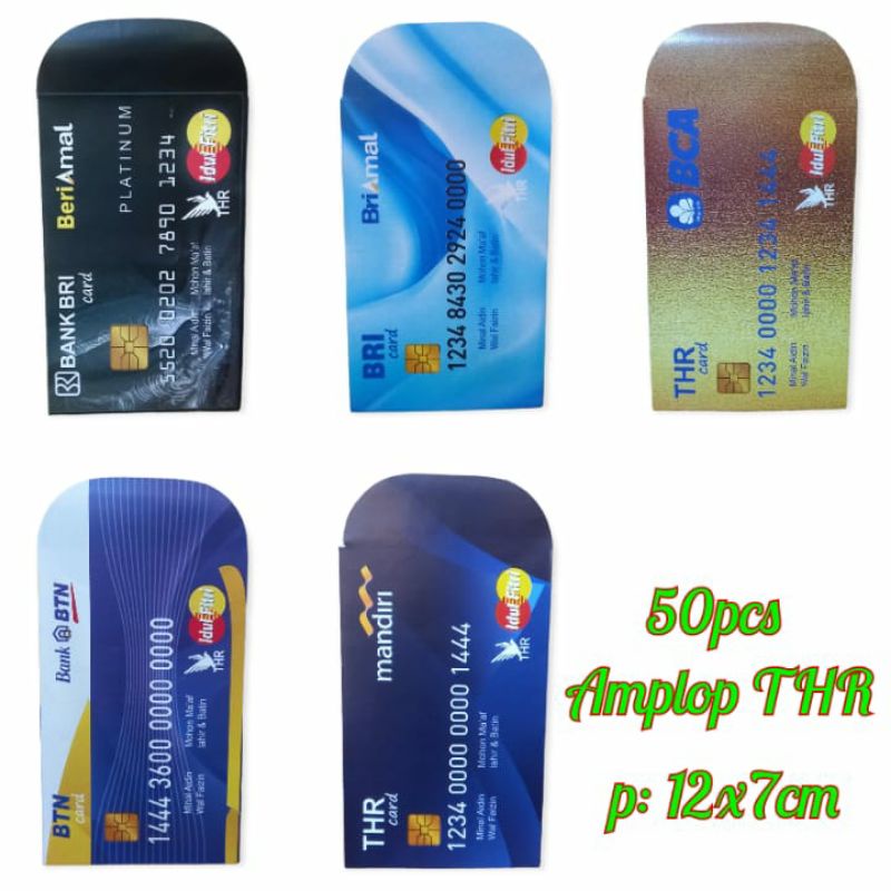 

VIRAL AMPLOP LEBARAN ATM 30PCS ANEKA MOTIF