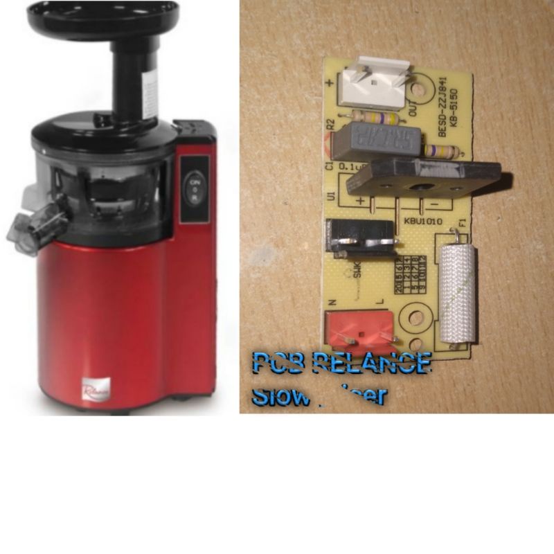 SPAREPARTS SLOW JUICER,VCB/ MODUL RELANCE SLOW JUICER