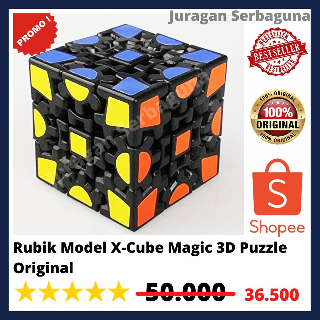 Rubik Model X-Cube Magic 3D Puzzle Original