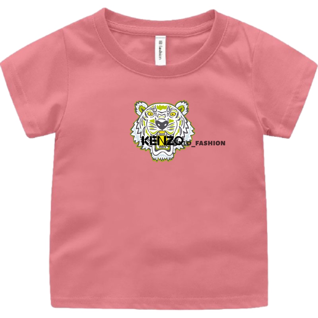 Baju Kaos Anak Perempuan Dan Laki Unisex Umur 2-9 Tahun Motif Knz Uxlo Fashion