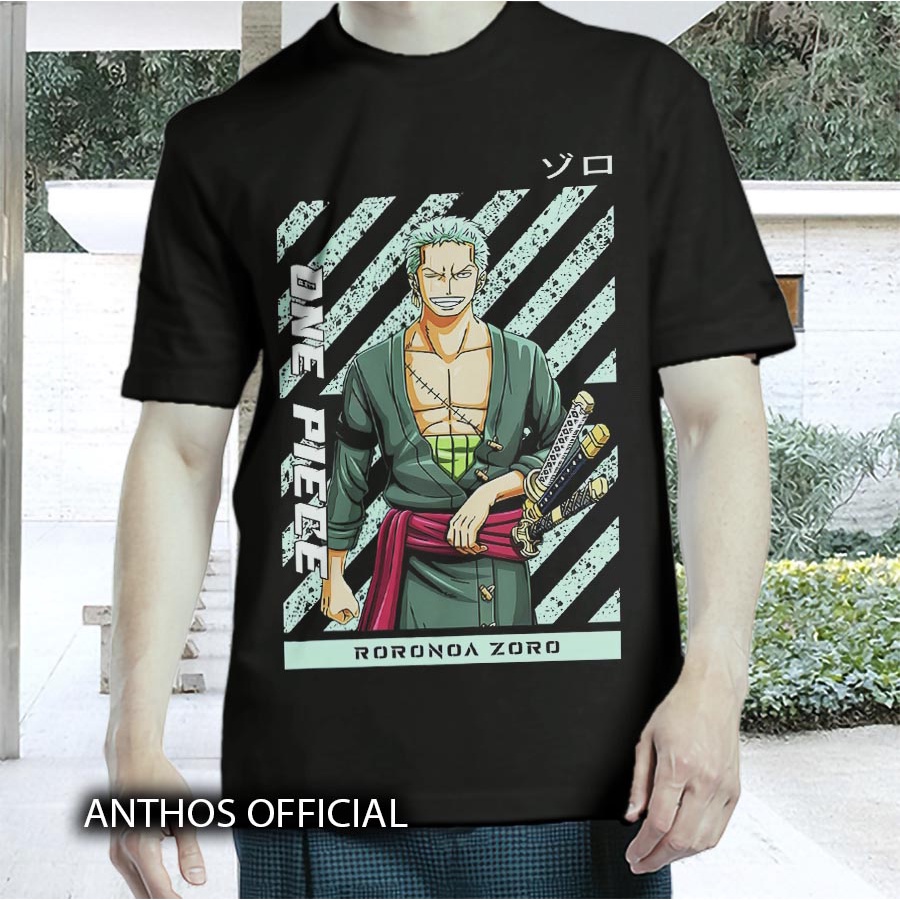 101-110 BAJU ANIME ONE PIECE  2BVRY/ISIGM/ KAOS ANIME ONE PIECE PORTGAS D. ACE SABO / PAKAIAN PRIA W