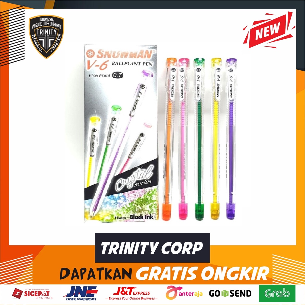 

Bolpoin Snowman V6 Per Pcs