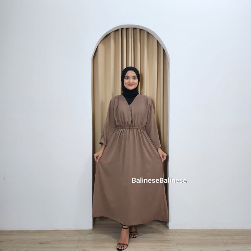 Gamis Kayla Dress Jumbo Cringkle Airflow