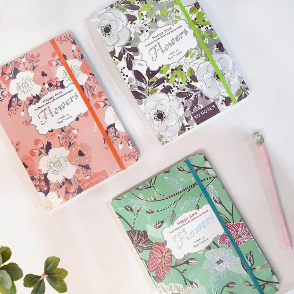 

FLOWERS diary planner notes buku A580032