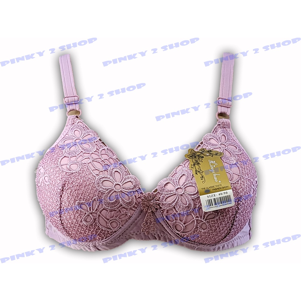 BRA BH BUSA TIPIS FULL BRUKAT SIZE 38 - 44 KAIT 3