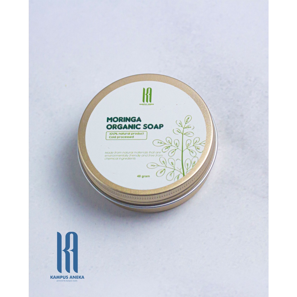Natural Moringa Soap/Organic soap/Sabun Organik Kelor