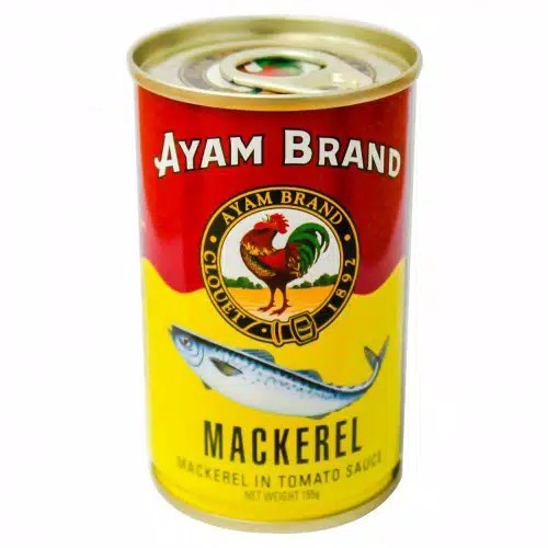 

Ayam Brand Mackerel (BESAR) 425g / Ikan Sarden Besar Kaleng Saus Tomat