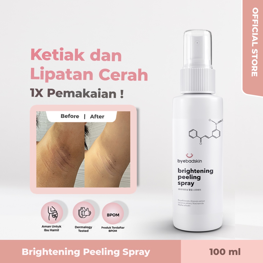 Byebadskin Peeling Spray - Perontok Daki