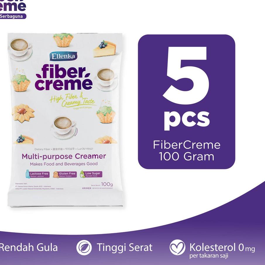 

✹ FiberCreme Sachet 100gr - 5 Pcs ۞