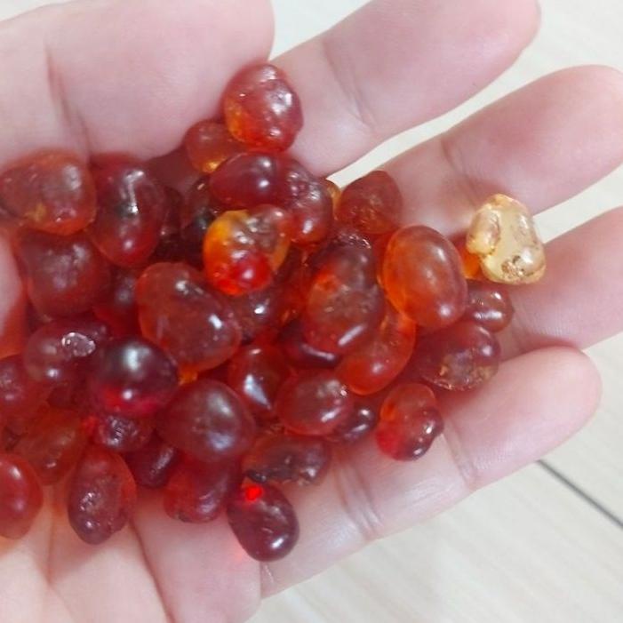 

▼ peach gum bersih 250 gr bulat ♙