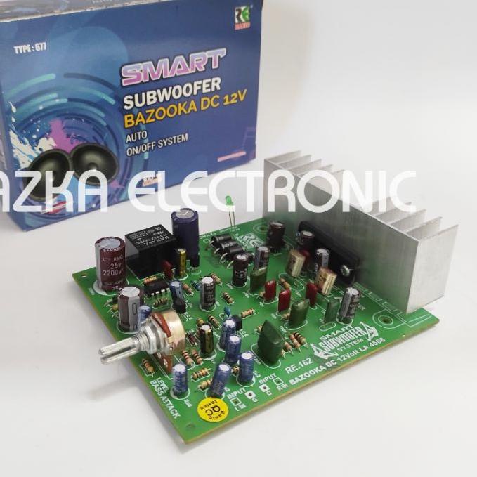 ✫ Kit Power Subwoofer Mobil Bazzoka 12V DC ➼