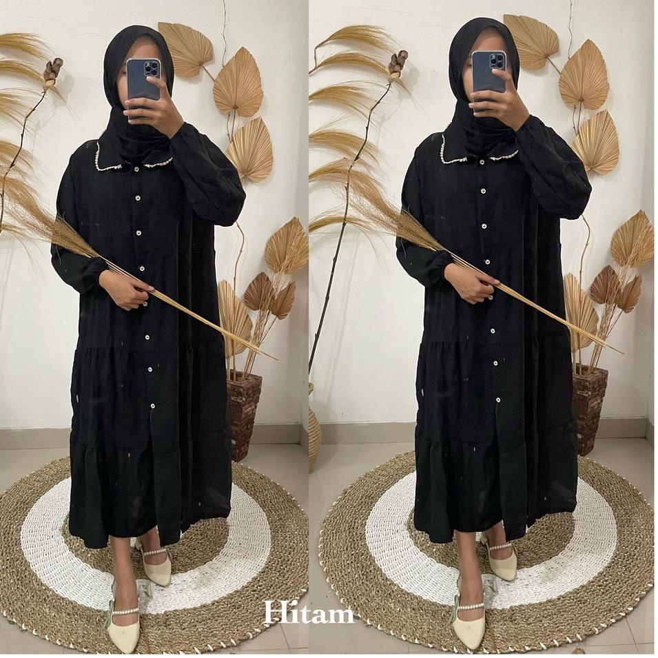 ✱ Midi dress oz/gamis oz/tunik oz/dress oz/ midi new oz/midi dress cotton poplin oz/bestseller oz/oz