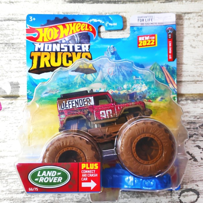 HOTWHEELS MONSTER TRUCK LAND ROVER DEFENDER 2022