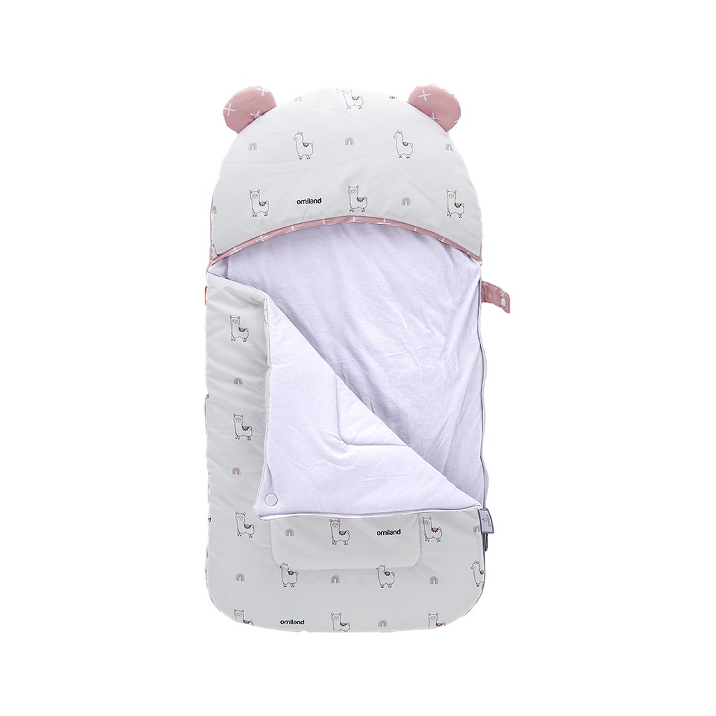 Omiland Sleeping Bag Kantong Tidur Bayi Lembut &amp; Hangat Alpaca Series - OB26201 OB26202 OB26203 OB26204