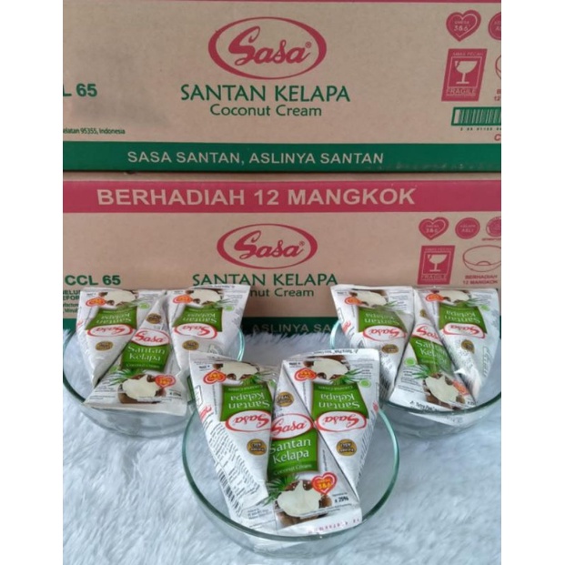 

Santan sasa Free Mangkok