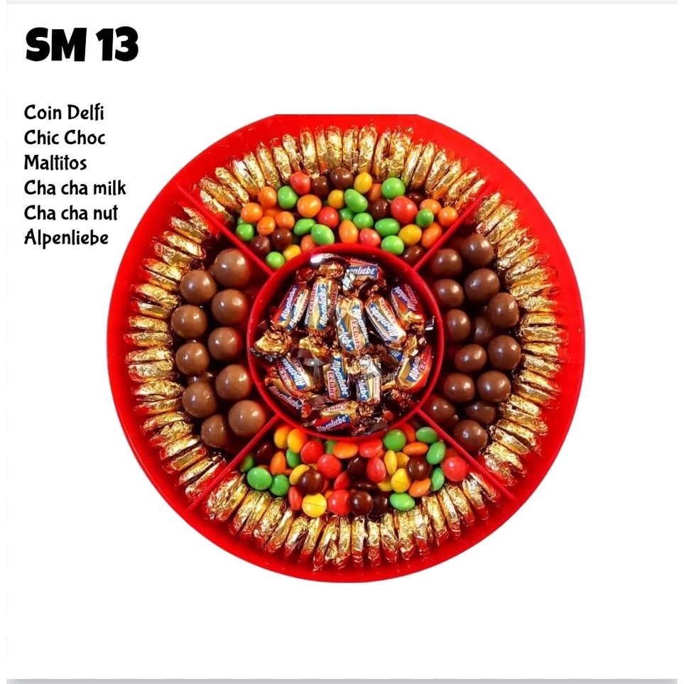 

Parsel Cokelat Spesial Toples Bulat SM 13