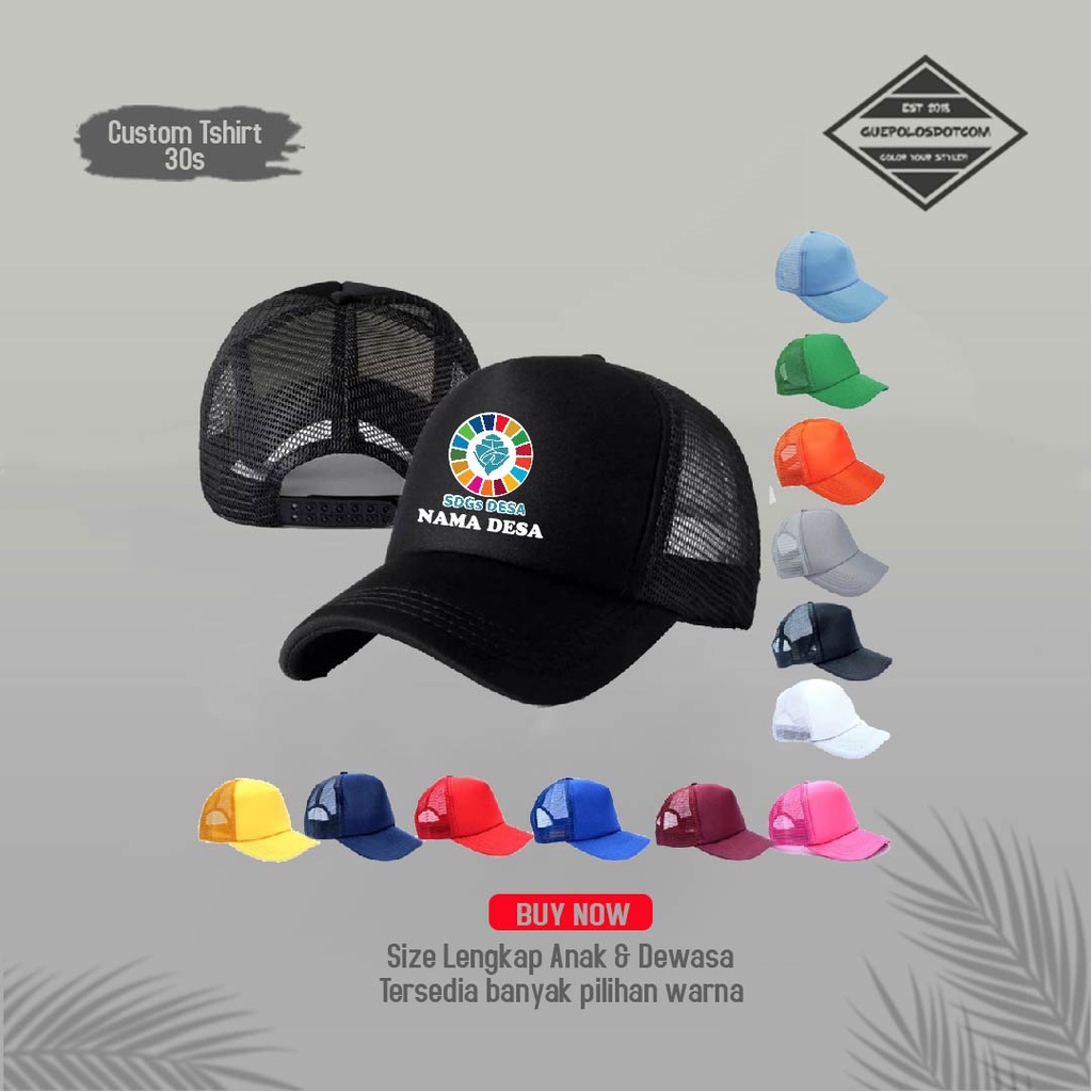 TYPE V01 -  TOPI SDGS DESA - FREE NAMA DESA
