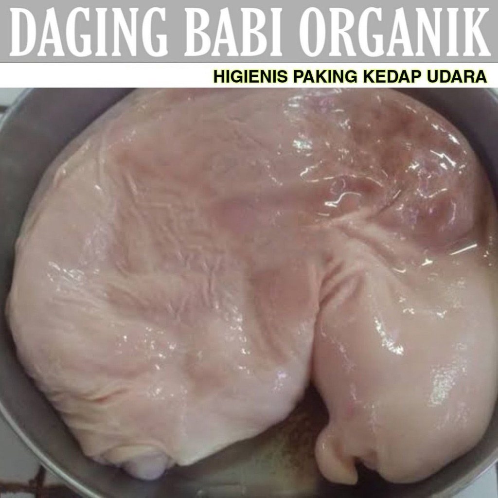 

Babi organik TITO / Perut Babi Organic Pork 100 Gram - Daging Babi Organik - nathalia Farm