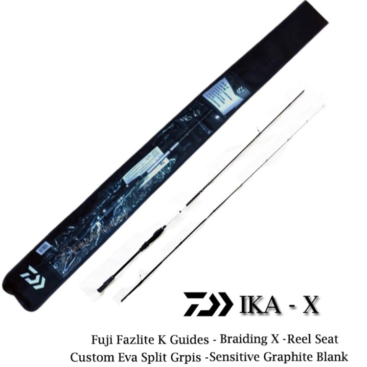 Joran Daiwa IKA-X 862ML | Spinning | Mancing Cumi | Alat Pancing Unggulan