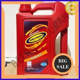 tools n parts Oli Pertamina Mesran Super 20w-50 40 Galon 4 Liter ASLI 140ZZ3