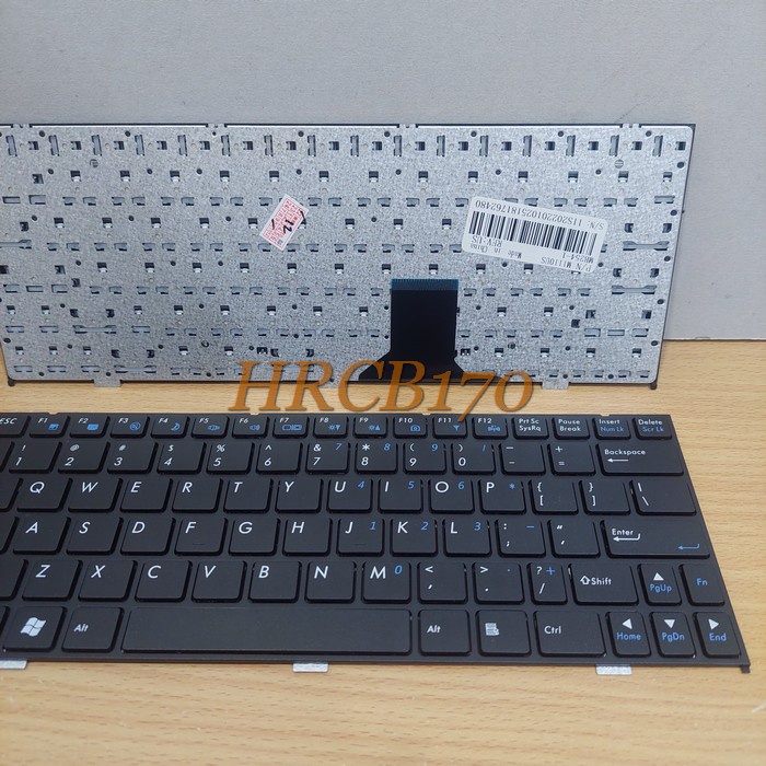 Keyboard Axioo Pico Cjm W217Cu Pjm M1110 Frame Hitam -HRCB